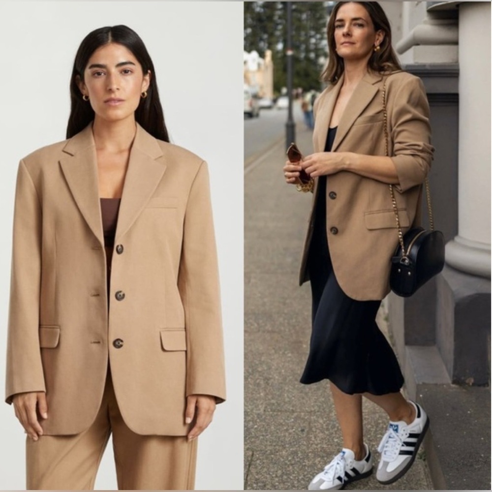 Everlane The 80’s Oversized Blazer, Size 10